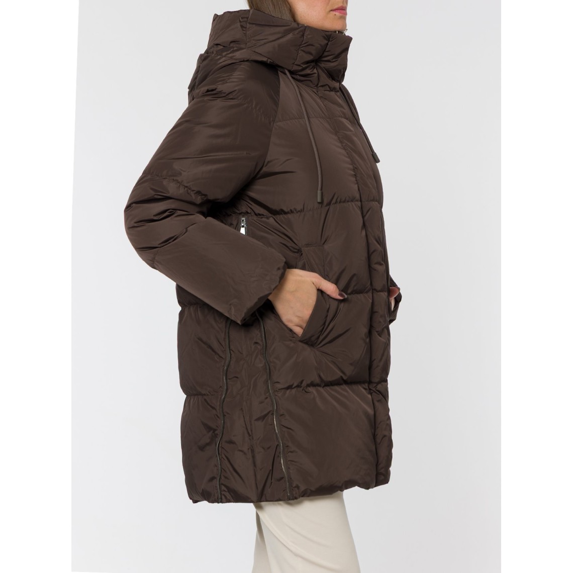 Parka midi in taffettà antigoccia Wkdnewbembo Weekend Max Mara