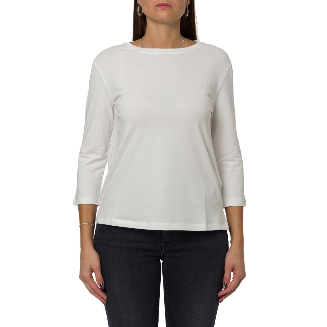 T-shirt in jersey di cotone Wkdmultia Weekend Max Mara