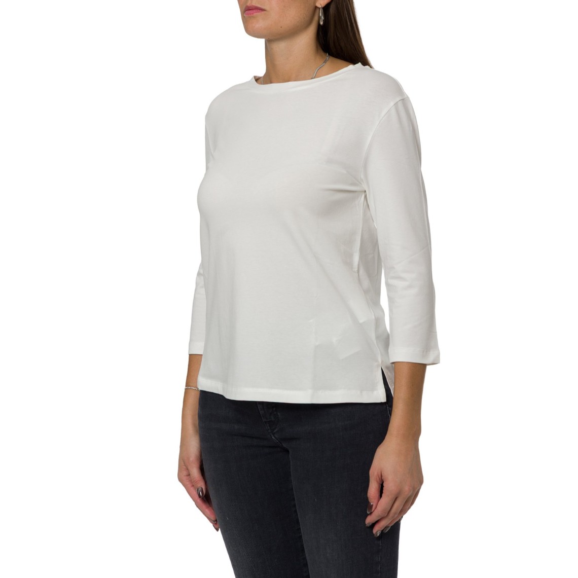 T-shirt in jersey di cotone Wkdmultia Weekend Max Mara