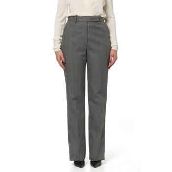 Pantaloni in lana vergine Elisabetta Franchi
