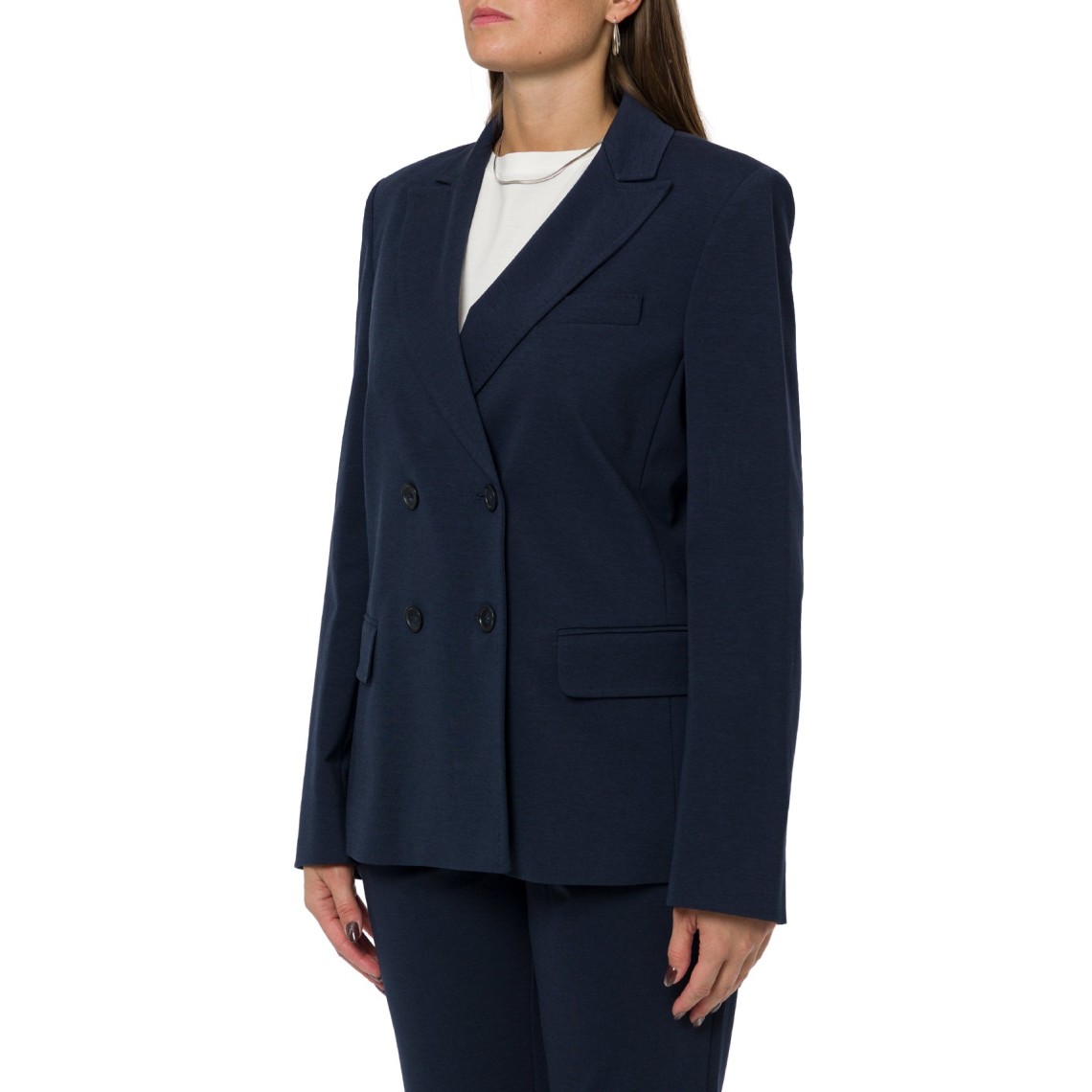 Blazer doppiopetto in jersey Milano Wkdcolibri Weekend Max Mara