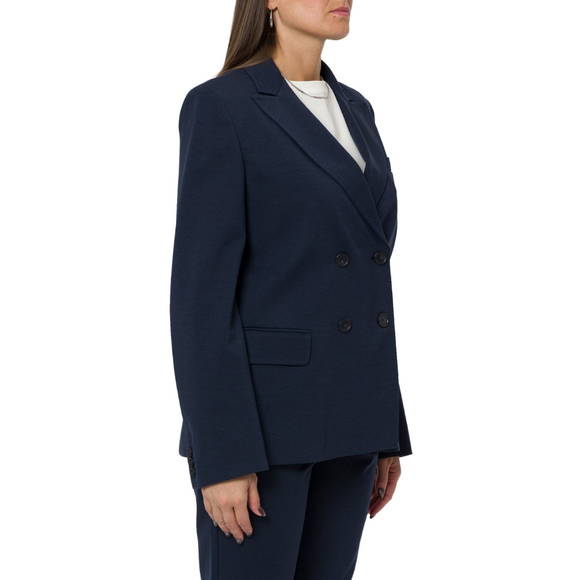 Blazer doppiopetto in jersey Milano Wkdcolibri Weekend Max Mara