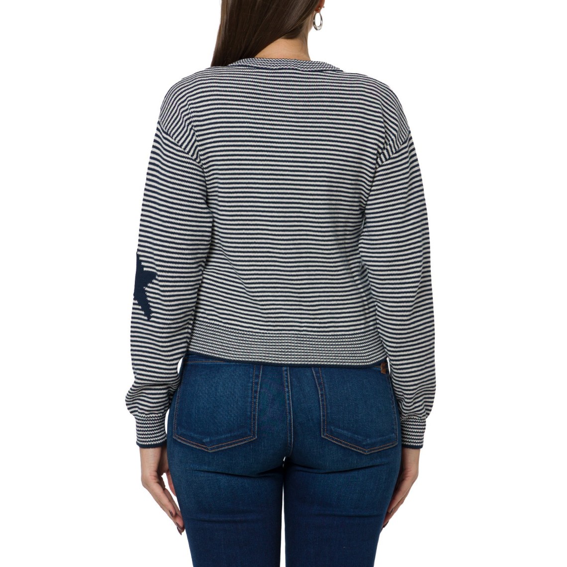 Cardigan in filato di cotone con intarsi Wkdteiera Weekend Max Mara