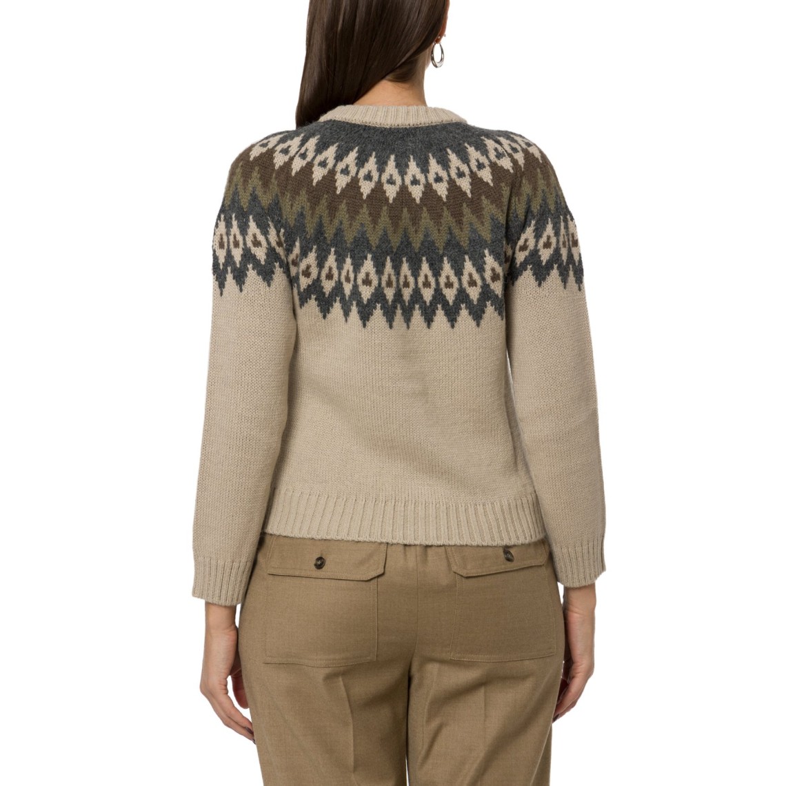 Cardigan in mista alpaca e lana Wkdtarga Weekend Max Mara