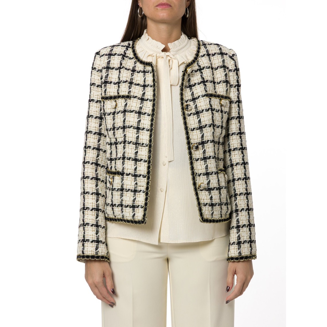 Giacca bouclè Twinset