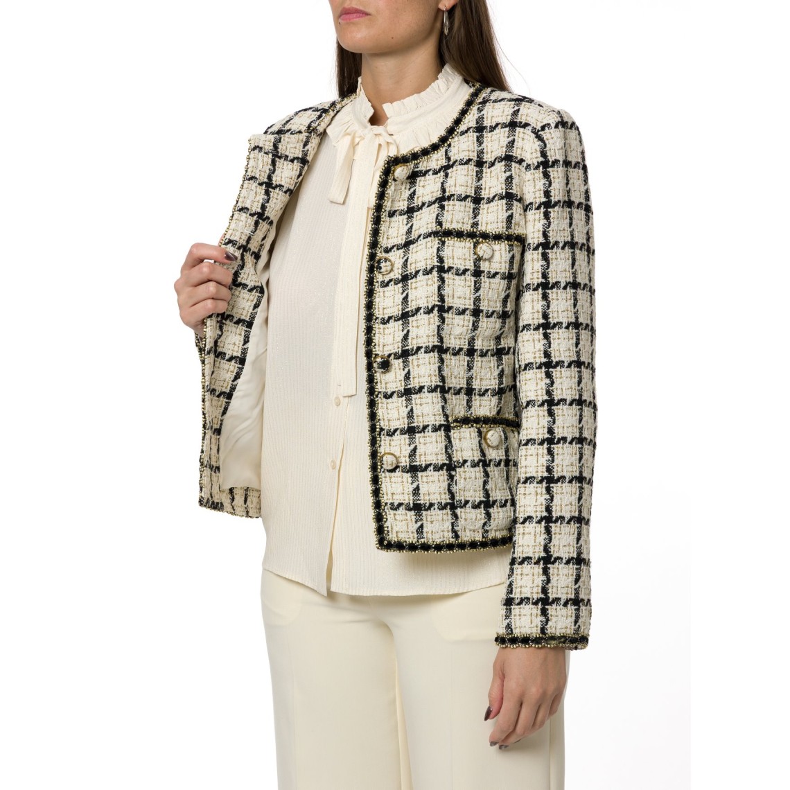Giacca bouclè Twinset