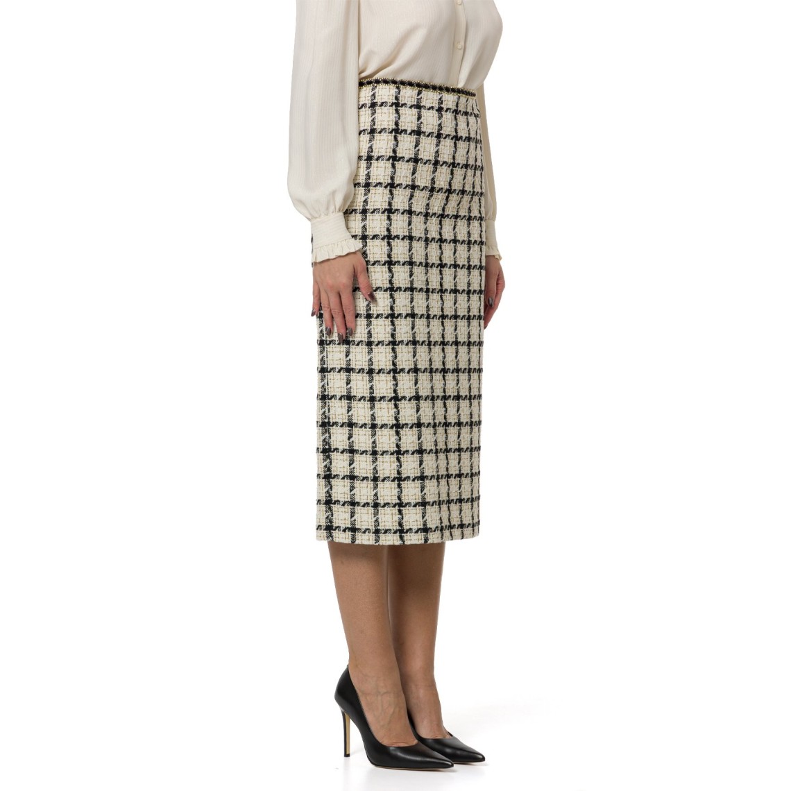 Gonna longuette bouclè Twinset