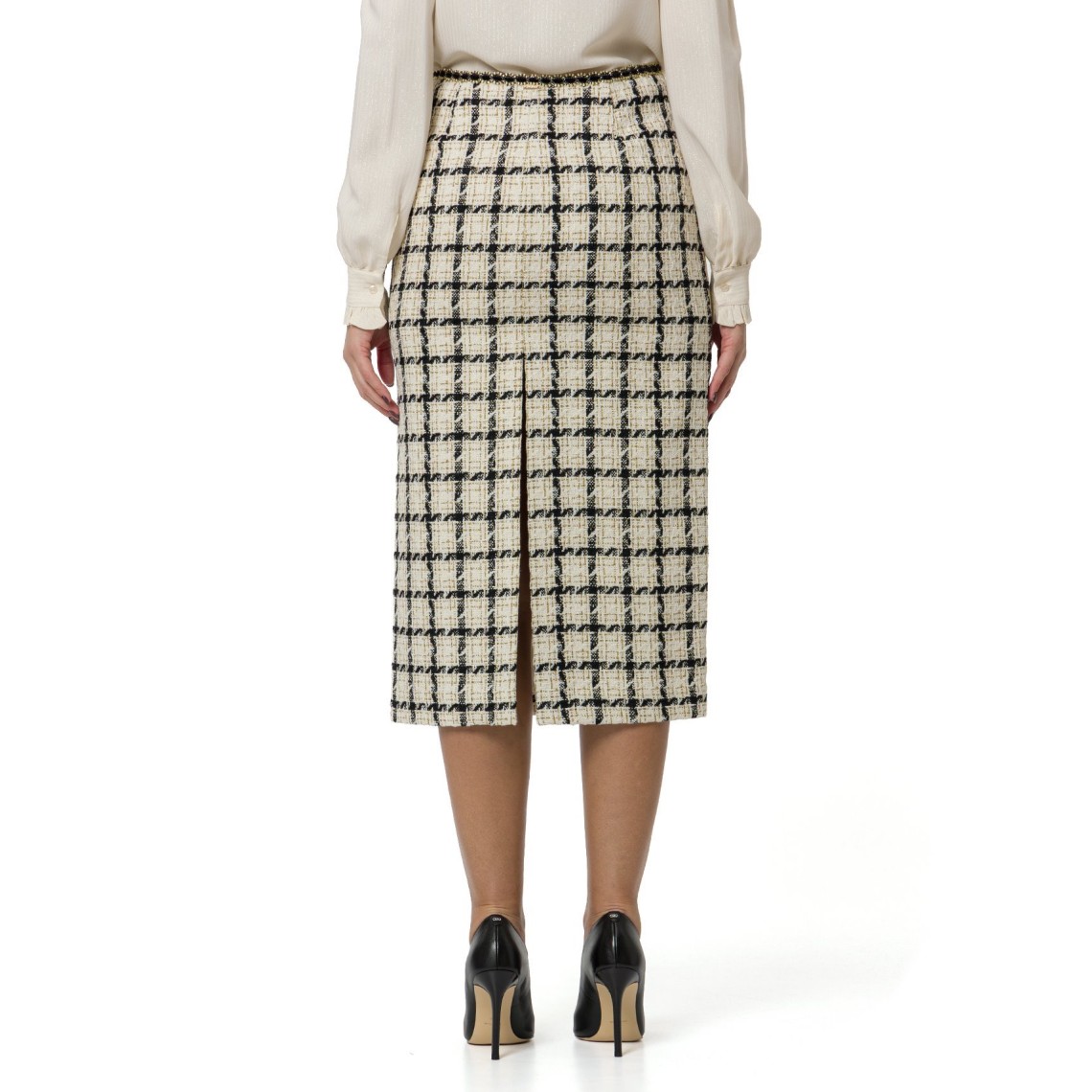 Gonna longuette bouclè Twinset