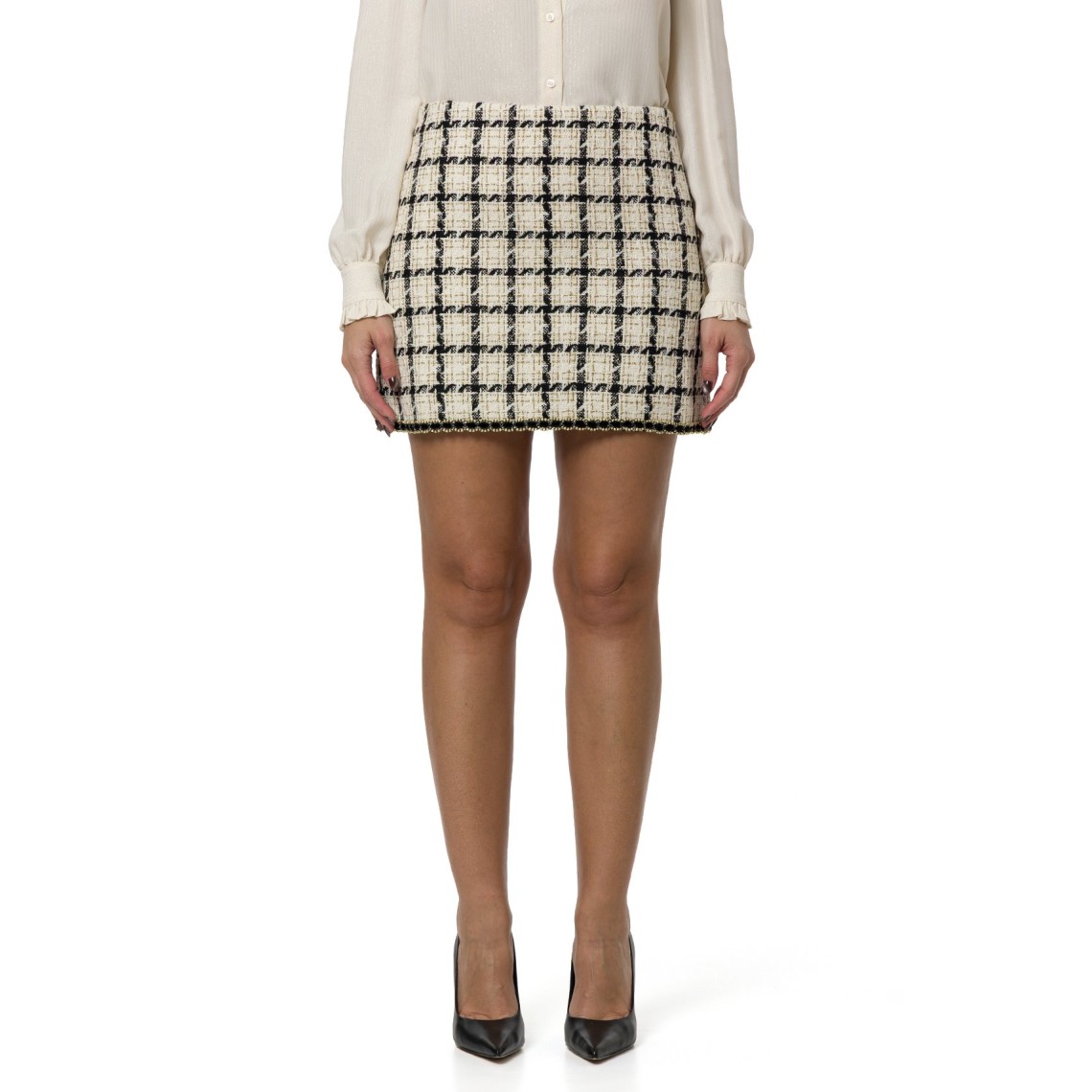 Minigonna bouclè Twinset