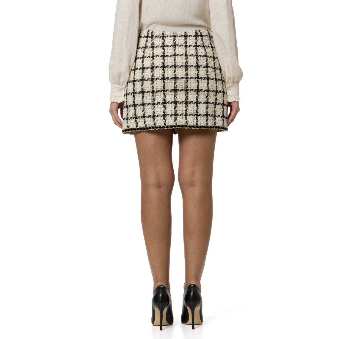 Minigonna bouclè Twinset