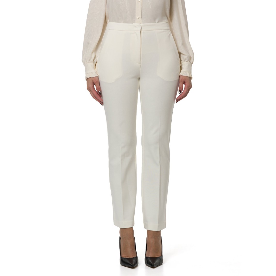 Pantaloni Twinset a vita alta