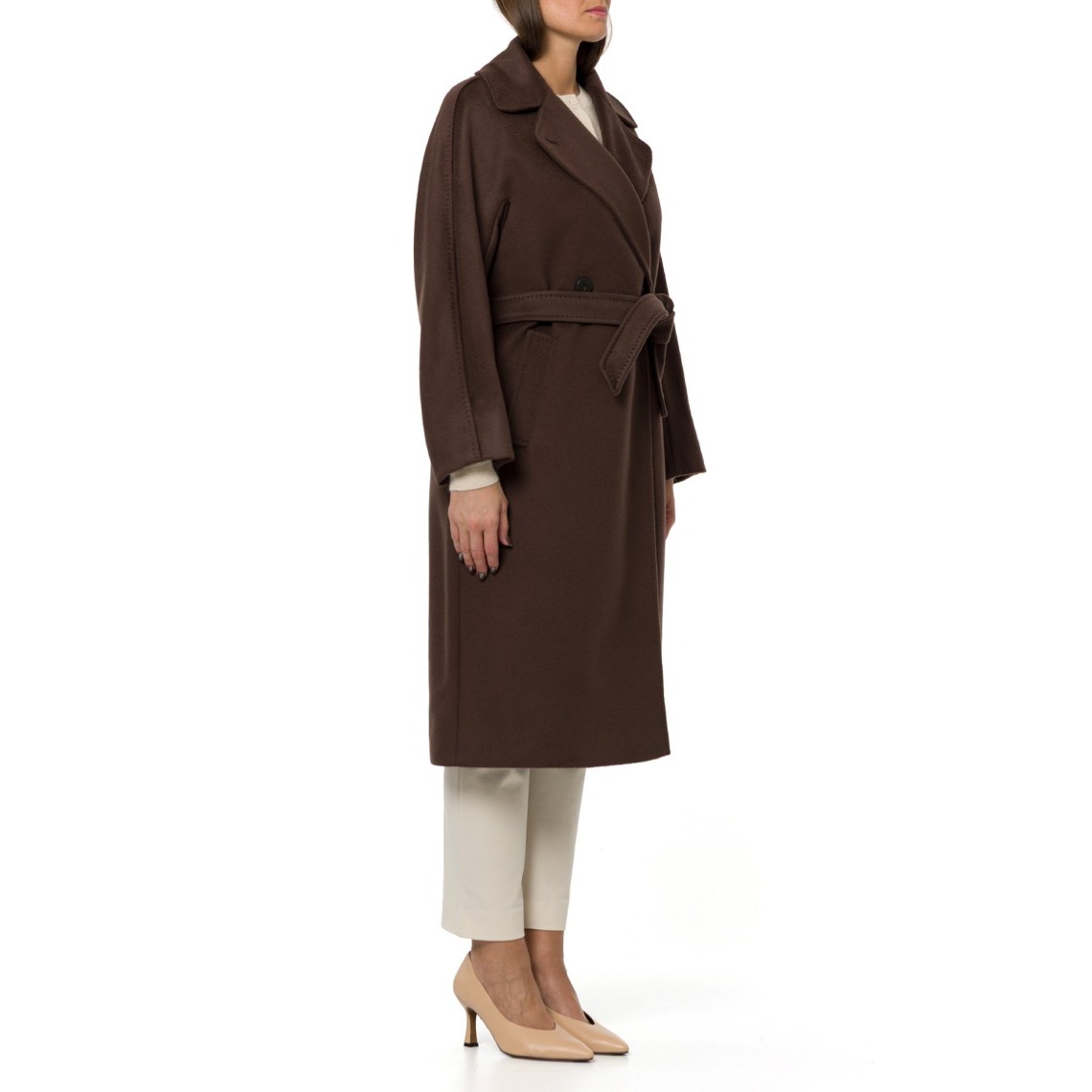 Cappotto doppiopetto in lana Wkdresina Weekend Max Mara