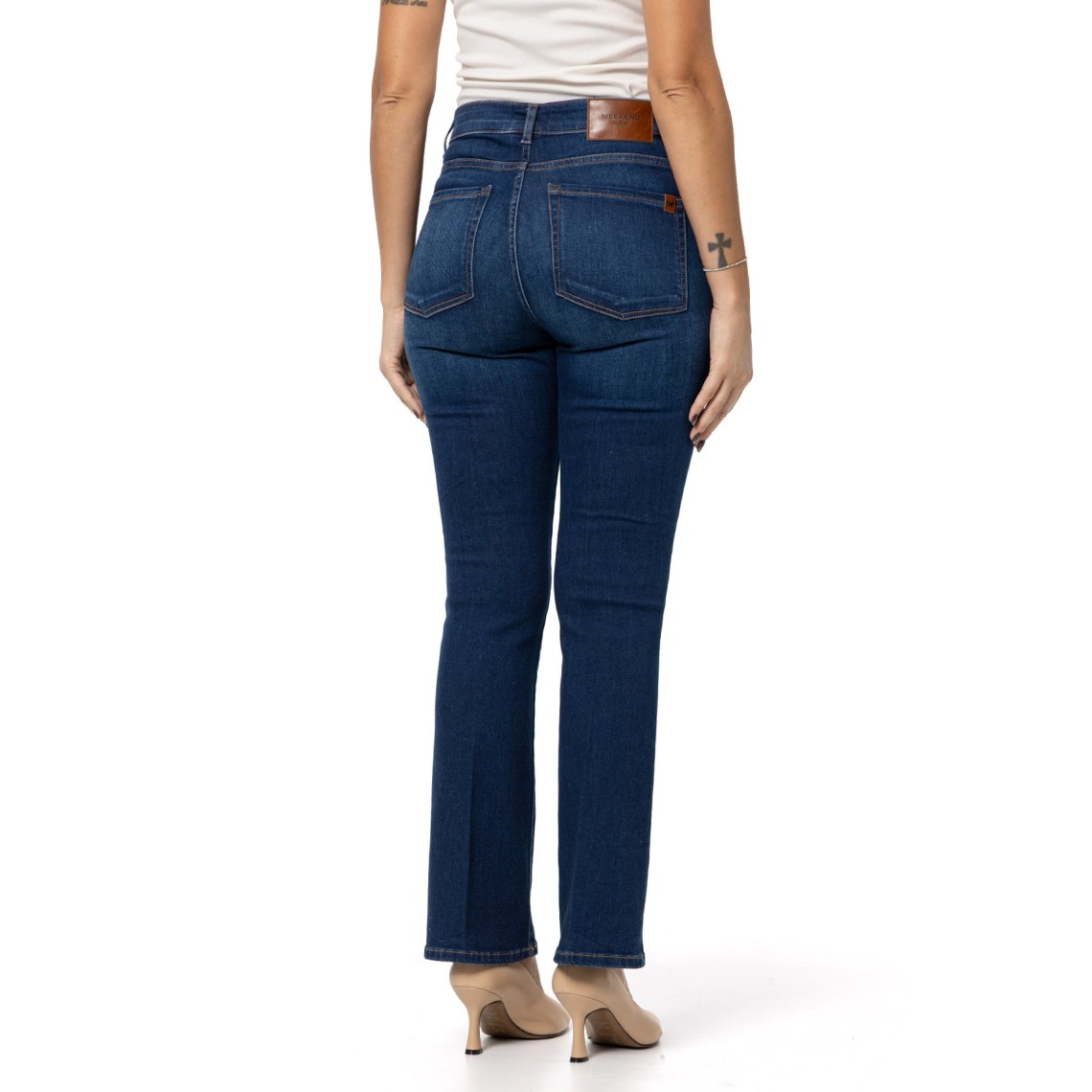 Jeans slim fit in denim super stretch Wkdrapallo Weekend Max Mara