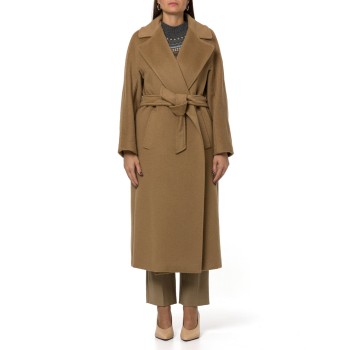 Cappotto in orsetto di lana e alpaca Wkdtempera Weekend...
