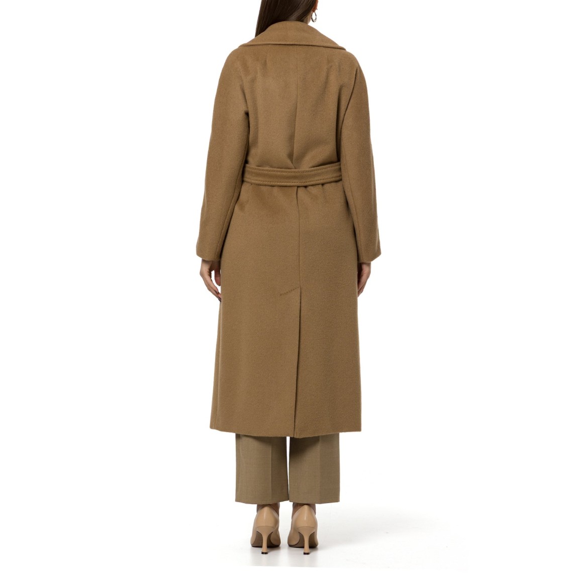 Cappotto in orsetto di lana e alpaca Wkdtempera Weekend Max Mara