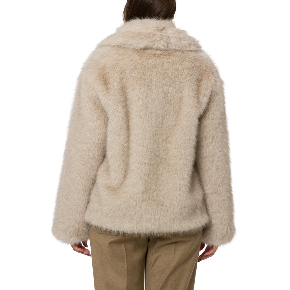 Cappotto corto dalla texture soffice Wkiozioso Weekend Max Mara