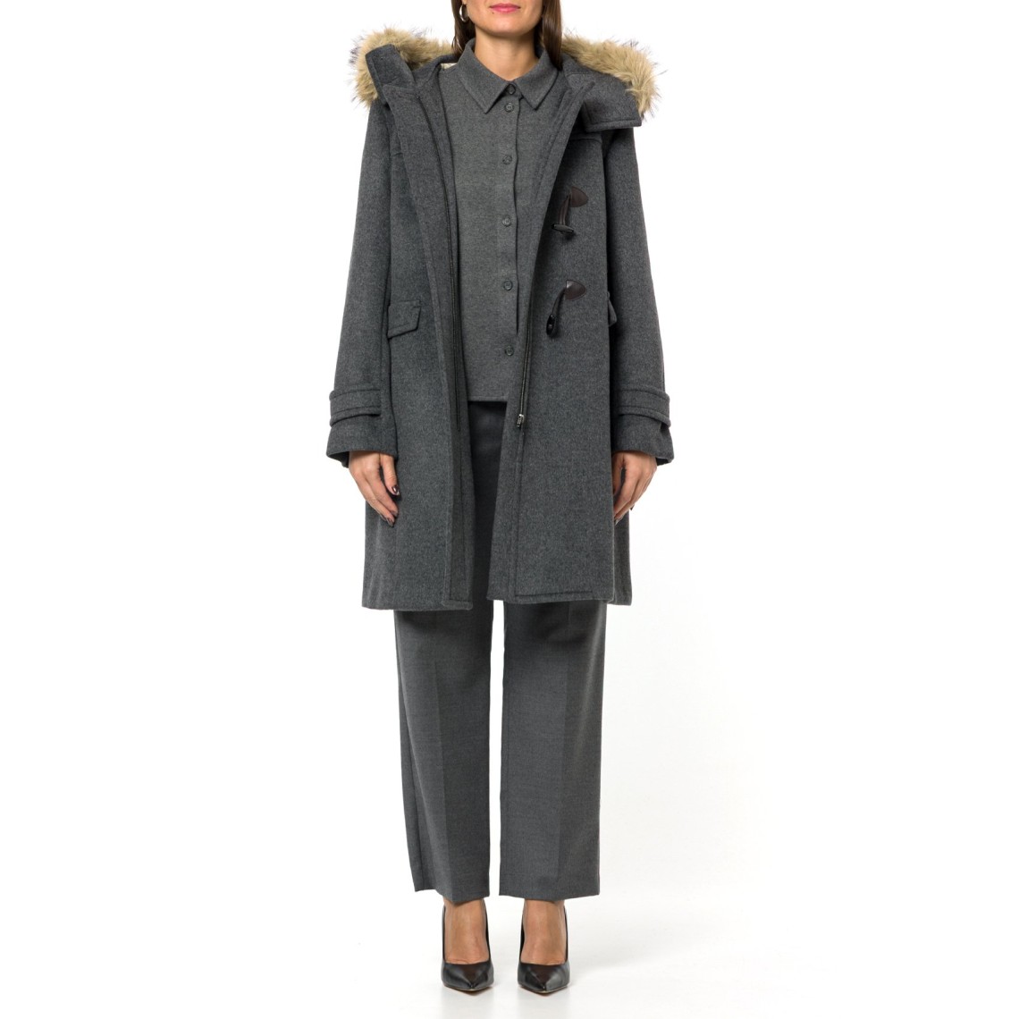 Cappotto in doppio drap di lana Wkdepica Weekend Max Mara