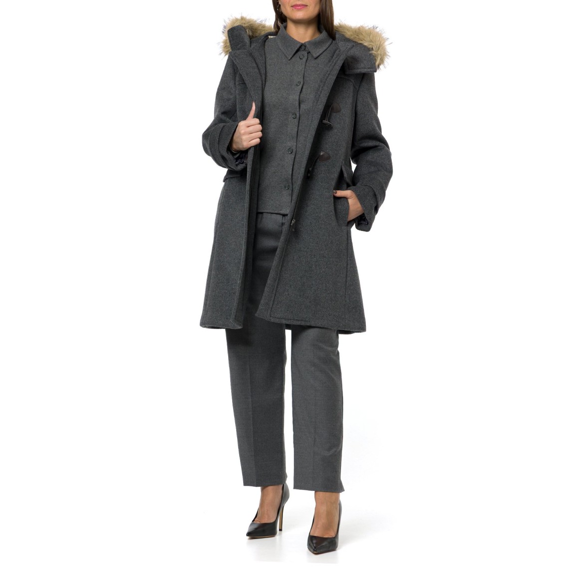 Cappotto in doppio drap di lana Wkdepica Weekend Max Mara