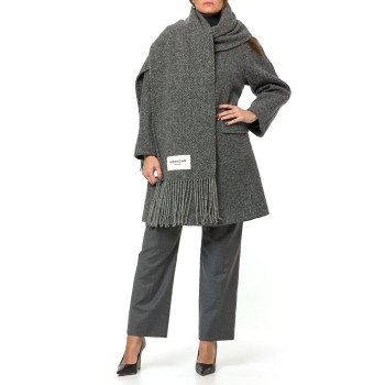 Cappotto in tweed di mista lana Wkdlatino Weekend Max Mara