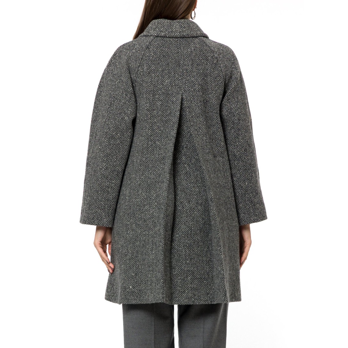 Cappotto in tweed di mista lana Wkdlatino Weekend Max Mara