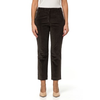 Pantalone crop in velluto di cotone Wkdmarruca Weekend...