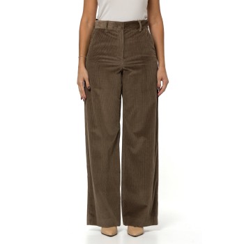 Pantalone in velluto di cotone Wkdtania Weekend Max Mara