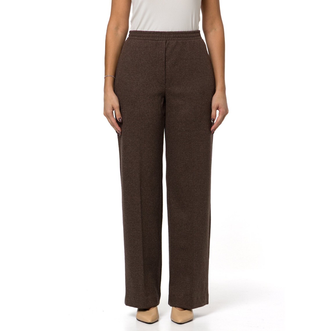 Pantalone in jersey jacquard Wkdeditta Weekend Max Mara