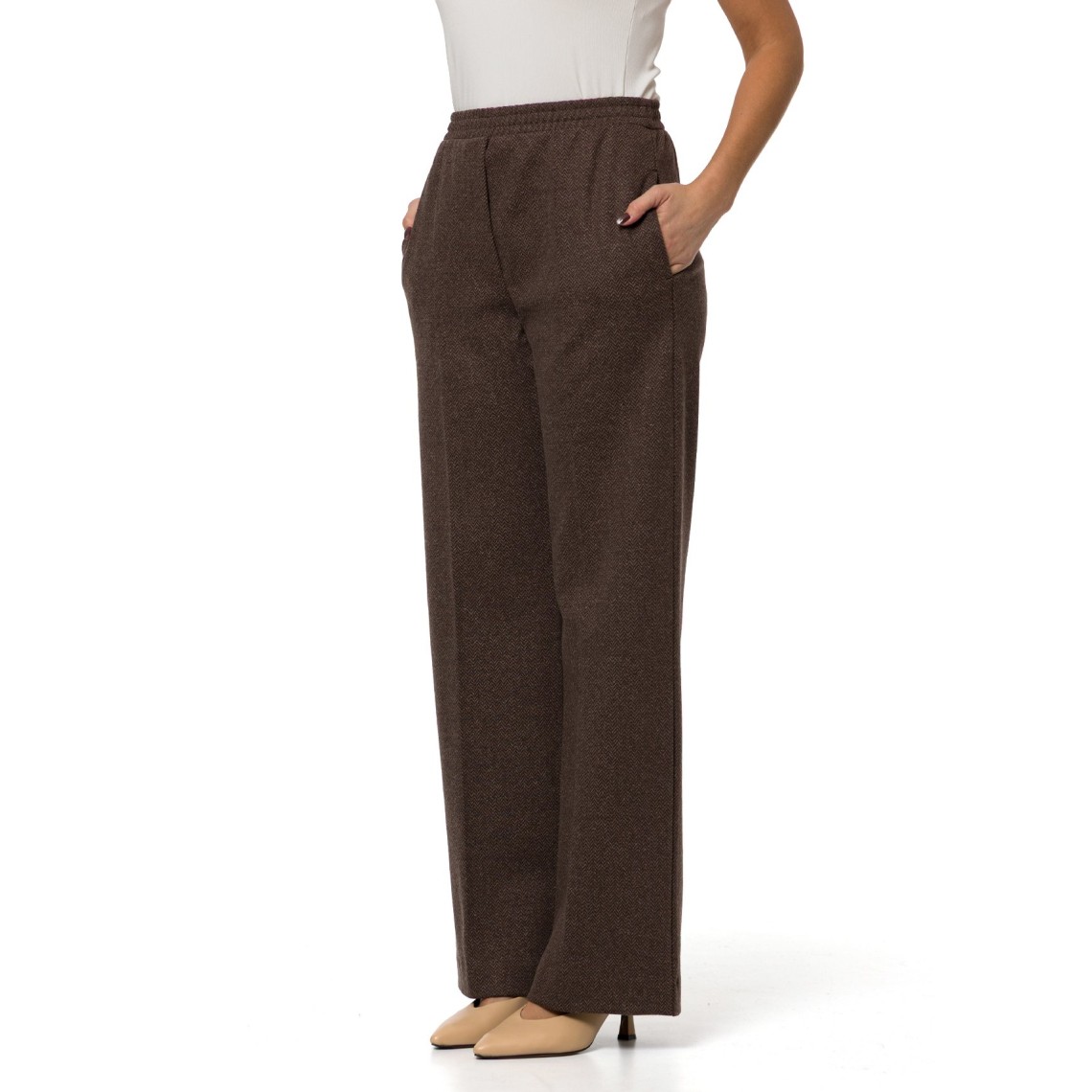 Pantalone in jersey jacquard Wkdeditta Weekend Max Mara