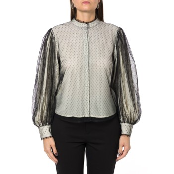 Camicia in crêpe de chine Twinset
