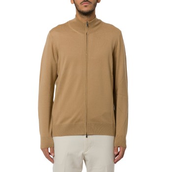 Cardigan con zip Boss