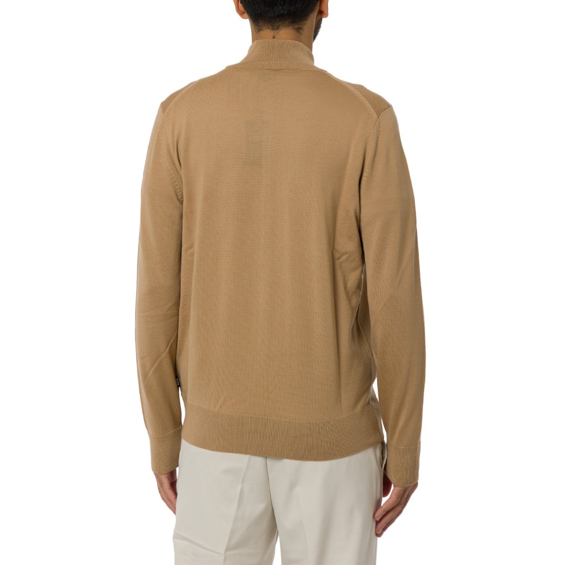 Cardigan con zip Boss