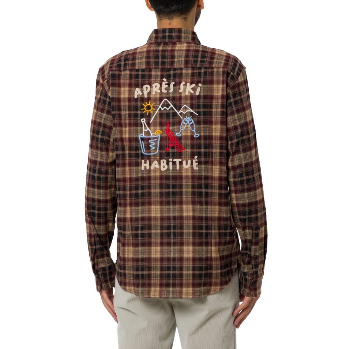 Camicia Seefeld Flannel Après Ski Habitué Mc2 Sainth Barth