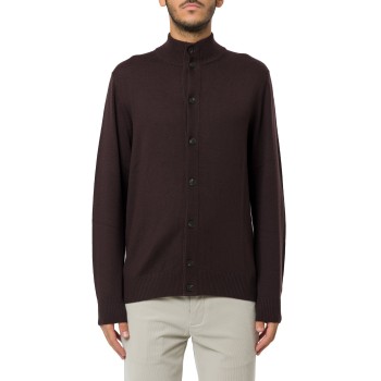 Cardigan Savile Merino Mc2 Saint Barth