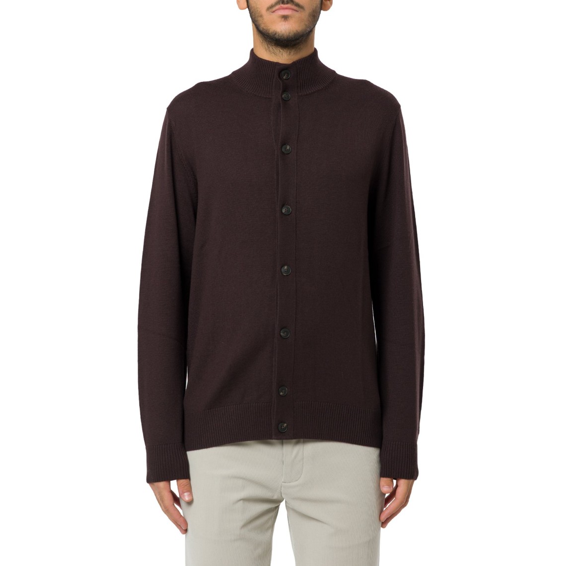 Cardigan Savile Merino Mc2 Saint Barth