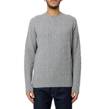 Maglia a trecce Regent Braid Wool Mc2 Saint Barth