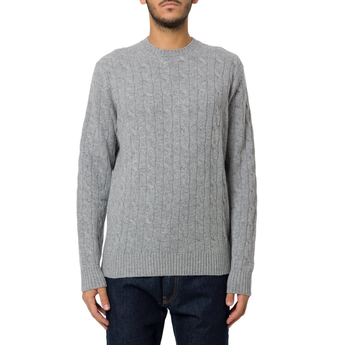 Maglia a trecce Regent Braid Wool Mc2 Saint Barth