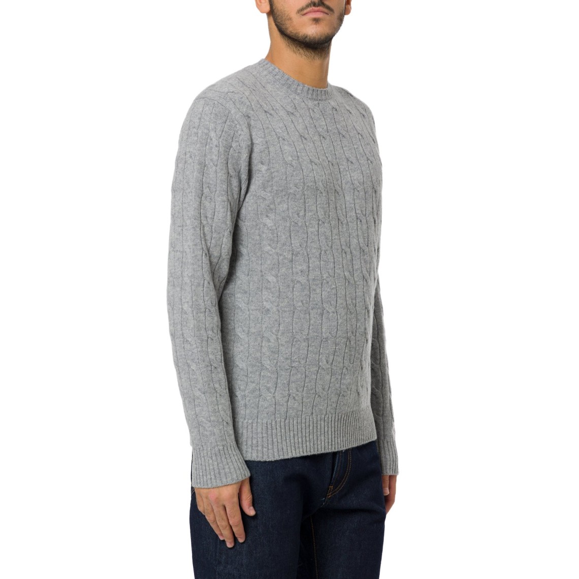 Maglia a trecce Regent Braid Wool Mc2 Saint Barth
