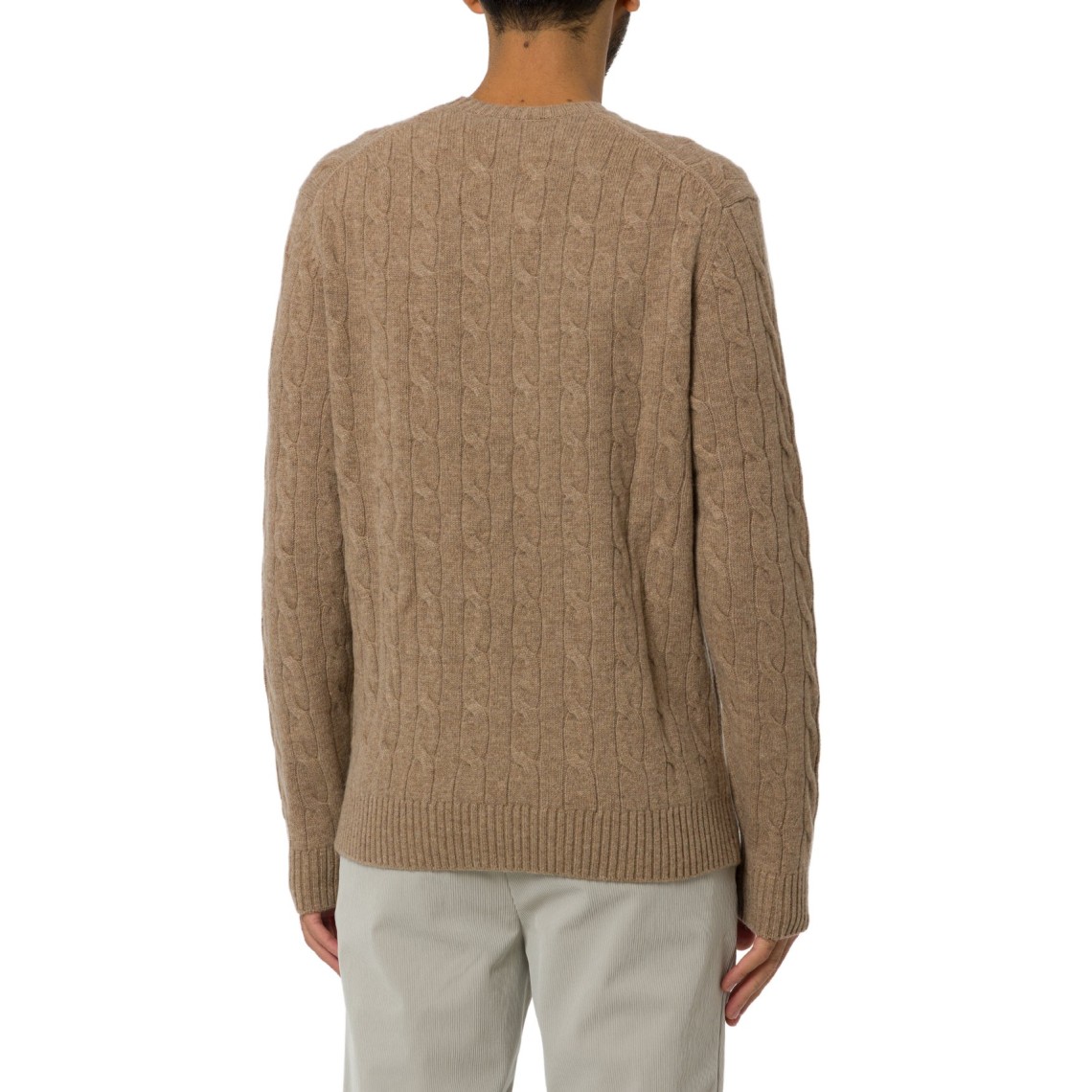 Maglia a trecce Regent Braid Wool Mc2 Saint Barth
