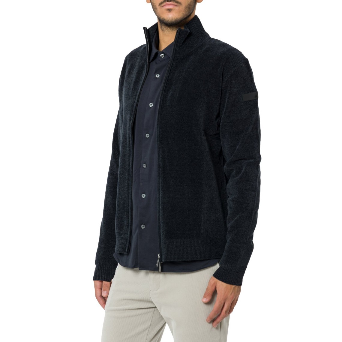Maglione con zip RRD