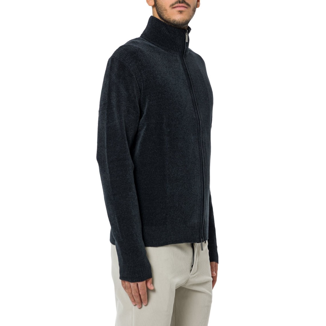 Maglione con zip RRD