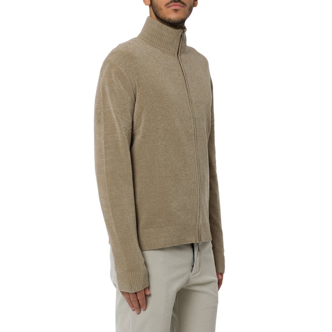 Maglione con zip RRD