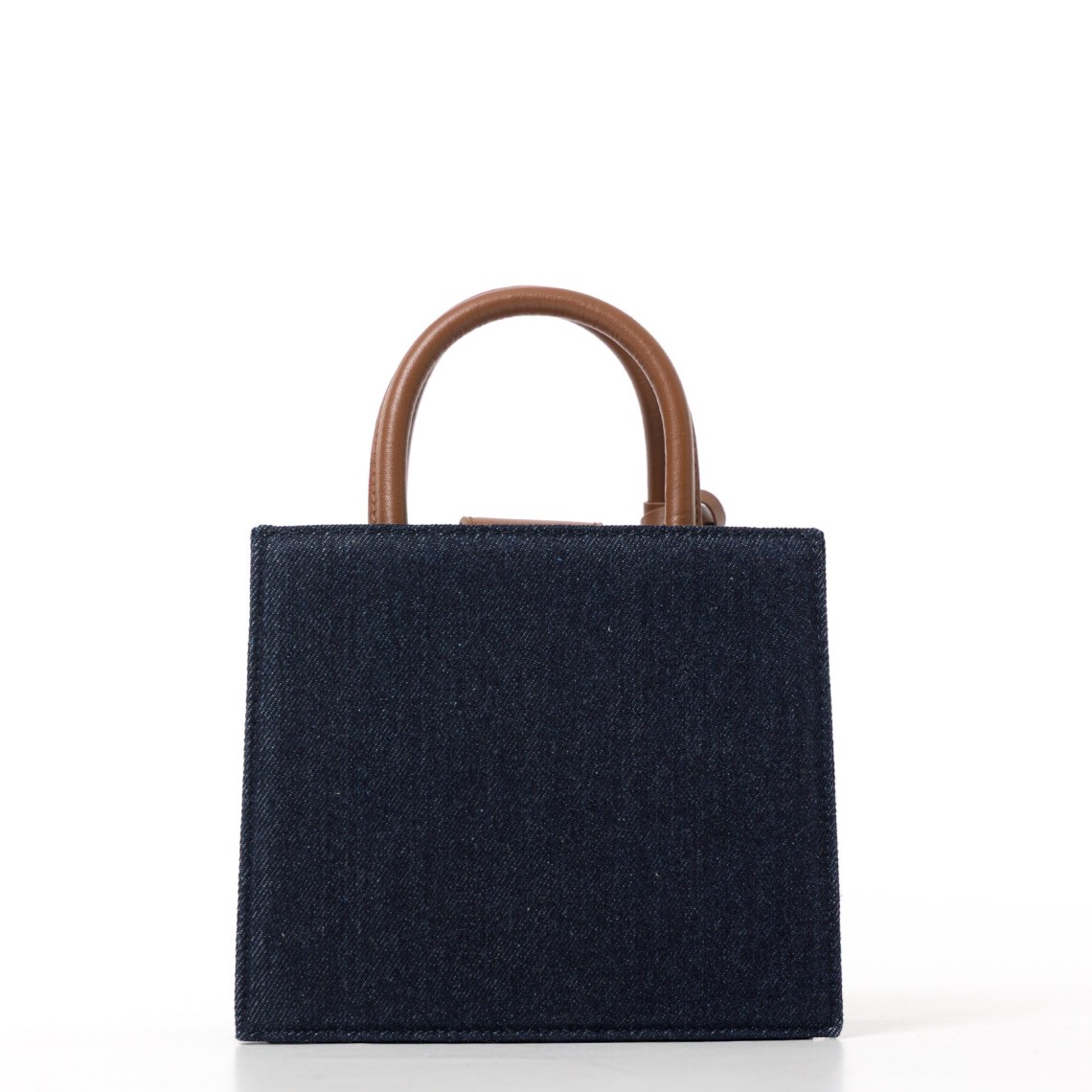 Borsa Shop Bag Mini in denim Mc2 Saint Barth