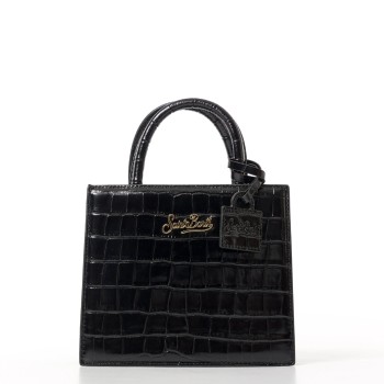 Borsa Shop Bag Mini in pelle stampa cocco Mc2 Saint Barth