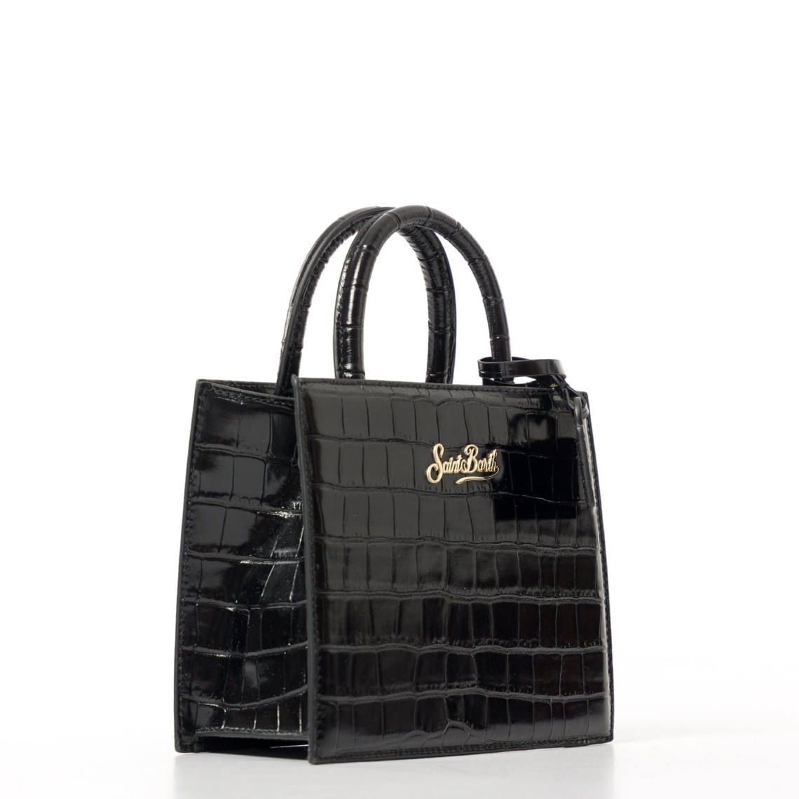 Borsa Shop Bag Mini in pelle stampa cocco Mc2 Saint Barth