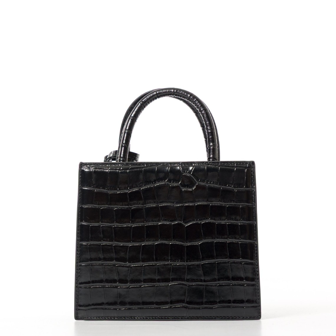 Borsa Shop Bag Mini in pelle stampa cocco Mc2 Saint Barth