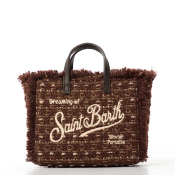 Borsa Vanity Mini Tweed Mc2 Saint Barth