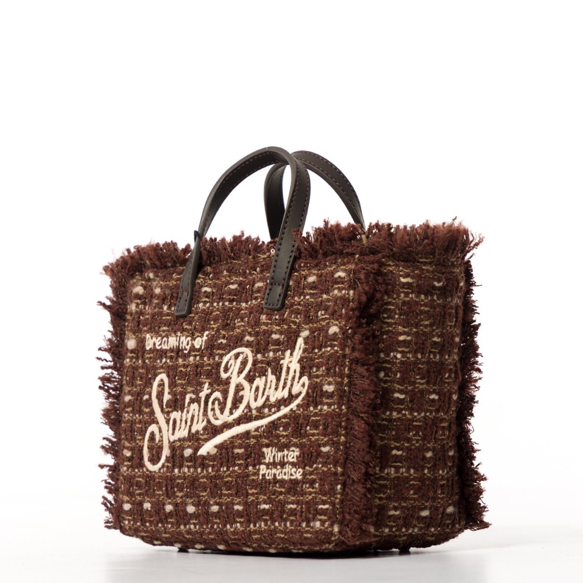 Borsa Vanity Mini Tweed Mc2 Saint Barth