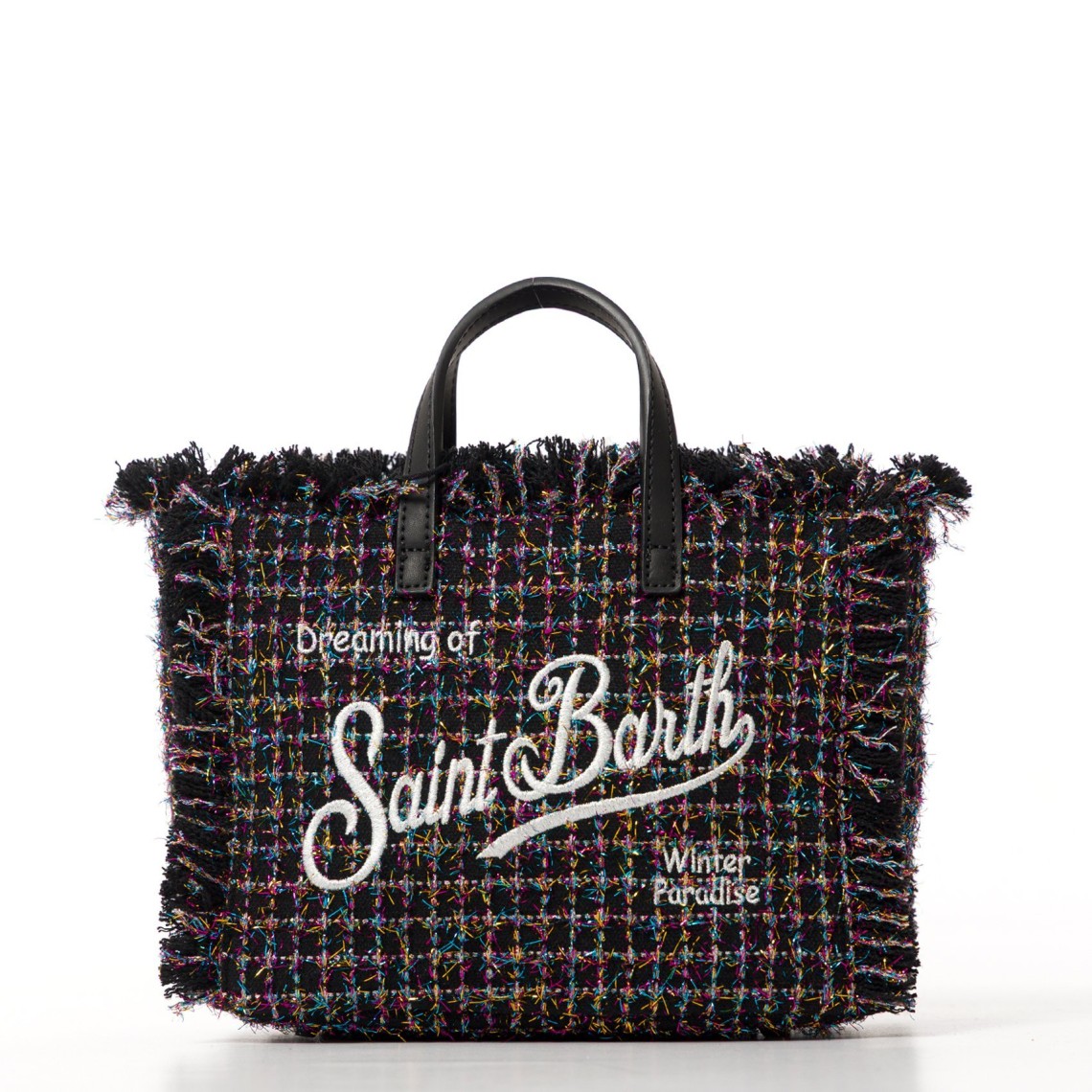 Borsa Vanity Mini Tweed Mc2 Saint Barth