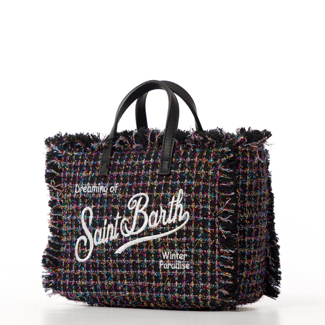 Borsa Vanity Mini Tweed Mc2 Saint Barth