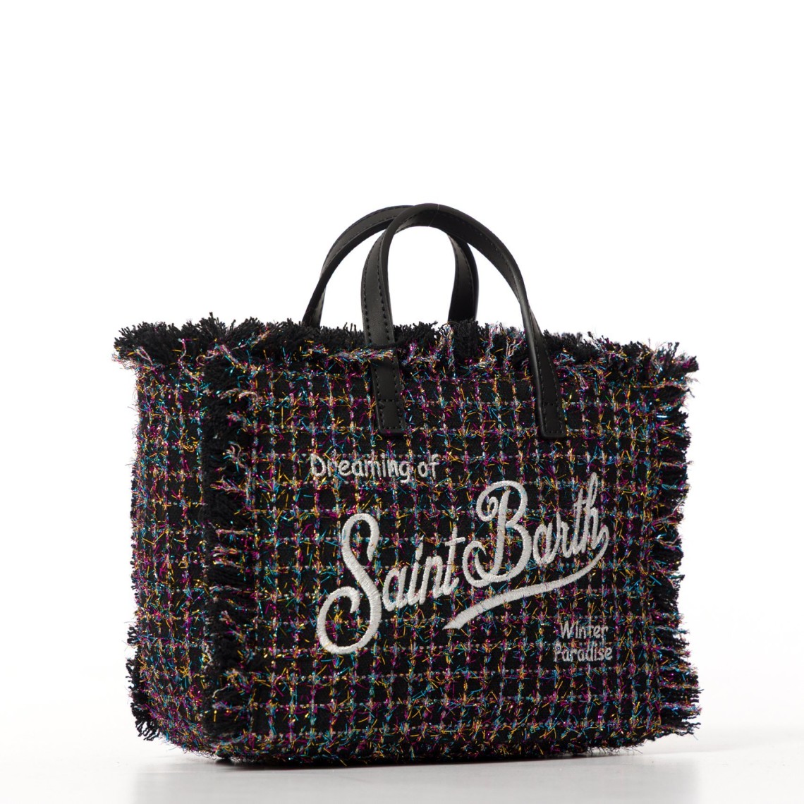 Borsa Vanity Mini Tweed Mc2 Saint Barth